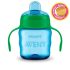Philips Avent Itatópohár Classic 200ml Itatófüllel Fiús (SCF551/05) Csöpögésmentes, BPA-mentes, Könnyen Tisztítható Itatópohár 6 Hónapos Kortól