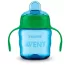 Philips Avent Itatópohár Classic 200ml Itatófüllel Fiús (SCF551/05) Csöpögésmentes, BPA-mentes, Könnyen Tisztítható Itatópohár 6 Hónapos Kortól