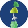 Philips Avent Itatópohár Rugalmas Szívószállal 200ml Lányos (SCF796/02) Csepegésmentes, Fogbarát, Ergonomikus Itatópohár 9 Hónapos Kortól