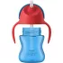 Philips Avent Itatópohár Rugalmas Szívószállal 200ml Fiús (SCF796/01) Csöpögésmentes, Fogbarát, Ergonomikus Itatópohár 9 Hónapos Kortól