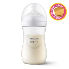   Philips Avent Natural Response Cumisüveg 260ml (SCY903/01) Szivárgásmentes, BPA-mentes, Könnyen Tisztítható Cumisüveg 1 Hónapos Kortól