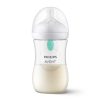 Philips Avent Natural Response Cumisüveg AirFree Szeleppel 260ml (SCY673/01) Szivárgásmentes, Hasfájáscsökkentő, Mellformájú Etetőcumi 1 Hónapos Kortól