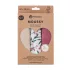 Petite & Mars Bambusz Muszlin Pelenka Szett 3db Moussy Pink Meadow 68x68cm - Puha, Légáteresztő és Bőrbarát Pelenkák Újszülötteknek
