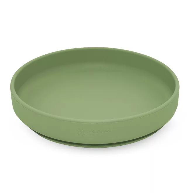 Petite & Mars Take & Match Szilikon Tányér Tapadókoronggal Sweet Pea - BPA-mentes, Csúszásmentes és Könnyen Tisztítható Étkező Tányér 6 Hónapos Kortól