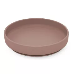   Petite & Mars Take & Match Szilikon Tányér Tapadókoronggal Velvet Latte - BPA-mentes, Csúszásmentes és Könnyen Tisztítható Étkező Tányér 6 Hónapos Kortól