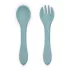 Petite & Mars Take & Match Szilikon Evőeszközkészlet Frosted Sky - Puha, BPA-mentes és Könnyen Fogható Készlet 6 Hónapos Kortól