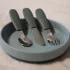 Petite & Mars Take & Match Rozsdamentes Acél Evőeszközkészlet Sweet Pea - Ergonomikus, BPA-mentes és Tartós Készlet 12 Hónapos Kortól