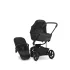 EasyWalker Harvey NxT Set xL Kombinált Babakocsi Eclipse Black - Prémium Kényelem, Teljes Tartozékszett, Újszülöttől Használható