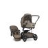 EasyWalker Harvey NxT Set xL Kombinált Babakocsi Mocha Brown - Prémium Kényelem, Teljes Tartozékszett, Újszülöttől Használható