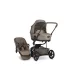 EasyWalker Harvey NxT Set xL Kombinált Babakocsi Mocha Brown - Prémium Kényelem, Teljes Tartozékszett, Újszülöttől Használható