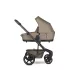 EasyWalker Harvey NxT Set xL Kombinált Babakocsi Mocha Brown - Prémium Kényelem, Teljes Tartozékszett, Újszülöttől Használható