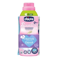   Chicco Koncentrált Öblítő Virágos Ölelés 750ml + Nedves Törlőkendő 72db Ingyen - Kíméletes Baba Ruhatisztításhoz és Friss Illathoz
