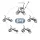Petite & Mars Turbo Plus 5 az 1-ben Multifunkciós Gyerek Tricikli Ocean Blue - Tolókarral Irányítható, Átalakítható Kialakítás, Növekvő Gyermekhez