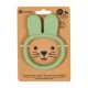 Petite & Mars Bunny Sweet Pea Szilikon Rágóka Újszülött Kortól - BPA Mentes, Puha Fogzást Segítő Babarágóka