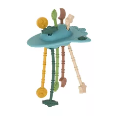   Petite & Mars Szilikon Játék Érzékszervi Crazy Rakéta Frosted Sky 1 Újszülött Kortól - Érzékszervi Fejlesztéshez Bababarát Felfedezéshez