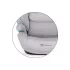 Petite & Mars Autósülés Astor Pro i-Size Gentle Grey 100-150cm (15-36Kg) - Biztonságos Utazáshoz Stabil Rögzítéssel