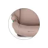 Petite & Mars Autósülés Astor Pro i-Size Tan Brown 100-150cm (15-36Kg) - Biztonságos Utazáshoz Stabil Rögzítéssel