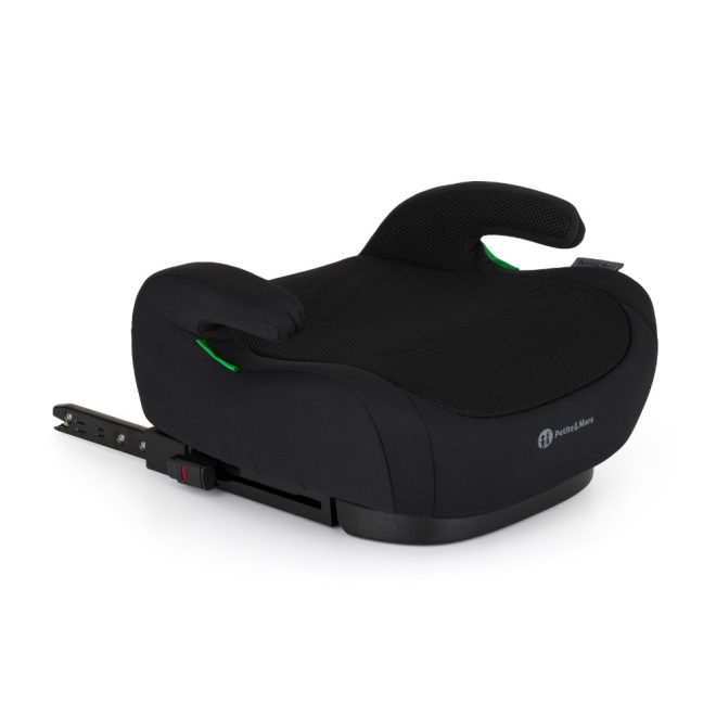 Petite & Mars Optimus Pro i-Size Air Autósülés Coal Black 125-150cm 22-36kg - Légáteresztő Komfort, Biztonságos Utazáshoz