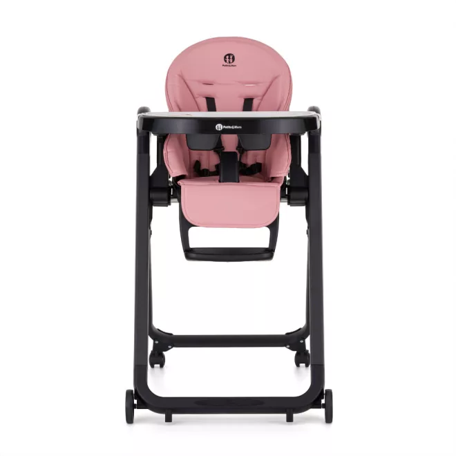 Petite & Mars Tasty Etetőszék Cukor Rózsaszín – NaturalBabyShop részletes termékkép és vásárlási információ