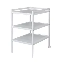   Petite & Mars Lumi White Wood Fa Pelenkázó Asztal - Praktikus Babaszobába és Kényelmes Pelenkázáshoz