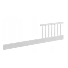   Petite & Mars Side White Wood Univerzális Leesésgátló Kiságyhoz - Biztonságos Alváshoz és Nyugodt Éjszakákhoz