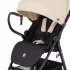 Petite & Mars Nox Sahara Beige Sport Babakocsi Újszülött Kortól, Tágas Városi Babakocsi Kompakt Összecsukással