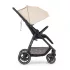 Petite & Mars Nox Sahara Beige Sport Babakocsi Újszülött Kortól, Tágas Városi Babakocsi Kompakt Összecsukással