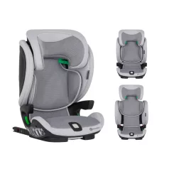 Petite & Mars Elite Fix Pro Gentle Grey Air i-Size Autósülés 100–150cm (15–36kg) – ISOFIX Rögzítéssel és Állítható Fejtámlával
