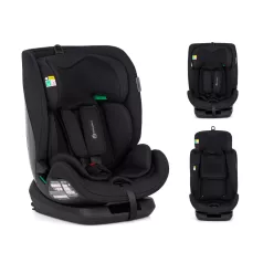 Petite & Mars Prime Pro Coal Black Air i-Size Autósülés 76–150cm (9–36kg) – ISOFIX Rögzítéssel és Oldalütközés-védelemmel