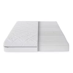   Petite & Mars Cozy Ortopéd Babaágy Matrac 120x60x10cm, Kényelmes Kiságy Matrac