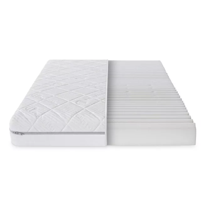 Petite & Mars Cozy Ortopéd Babaágy Matrac 120x60x10cm, Kényelmes Kiságy Matrac