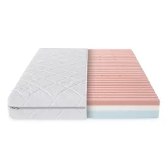   Petite & Mars Comfort Ortopéd Babaágy Matrac 120x60x10cm, Kényelmes Kiságy Matrac