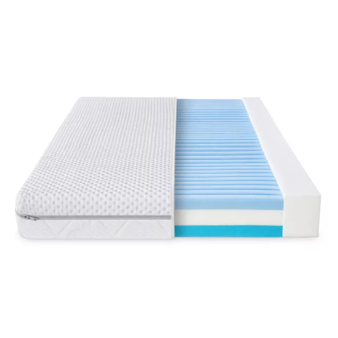 Petite & Mars Glow Ortopéd Babaágy Matrac 120x60x10cm, Kényelmes Kiságy Matrac