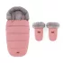 Petite & Mars Comfy 4in1 Téli Bundazsák Szett + Babakocsi Kézmelegítő Fjora Old Rose – Meleg, Vízálló Téli Kialakítással