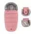 Petite & Mars Comfy 4in1 Téli Bundazsák Szett + Babakocsi Kézmelegítő Furry Old Rose – Meleg, Vízálló Téli Kialakítással
