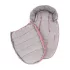 Petite & Mars Comfy 4in1 Téli Bundazsák Szett + Babakocsi Kézmelegítő Furry Old Rose – Meleg, Vízálló Téli Kialakítással