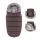 Petite & Mars Comfy 4in1 Téli Bundazsák Szett + Babakocsi Kézmelegítő Furry Rich Brown – Meleg, Vízálló Téli Kialakítással