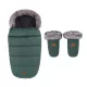 Petite & Mars Comfy 4 az 1-ben Vízálló Téli Bundazsák és Fjora Kézmelegítő Szett Veritable Khaki