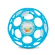 Oball Rattle Rugalmas Csörgőlabda Könnyű Fogással, Kék, 10cm, Újszülött Kortól