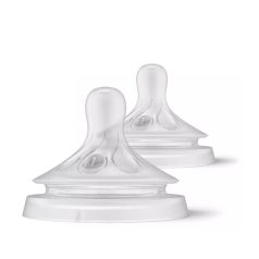   Philips Avent Natural Response Etetőcumi Lassú Átfolyási Sebességű Újszülött Kortó 2db (SCY961/02)
