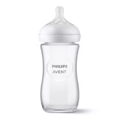   Philips Avent Natural Response Üveg Cumisüveg Újszülött Kortól 240ml (SCY933/01)