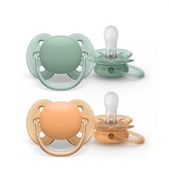   Philips Avent Ultrasoft Premium Neutral Játszócumi 0-6 Hónapos Korosztály 2db (SCF091/03)