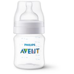   Philips Avent Anti-Colic Cumisüveg Hasfájás Megelőző Szeleprendszerrel Újszülötteknek 125ml (SCY100/01)
