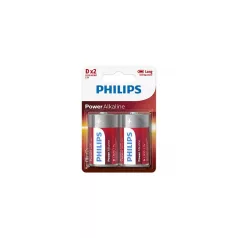   Philips LR20P2B/10 Góliát Elem 2db - Megbízható Energiaellátás Játékokhoz és Otthoni Eszközökhöz