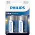 Philips LR20E2B/10 Góliát Elem 2db - Tartós Energiaellátás Játékokhoz és Háztartási Készülékekhez