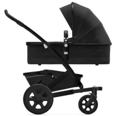   Joolz Geo2 Teljes Babakocsi Szett Brilliant Black - Prémium 2 az 1-ben Babakocsi, Mózeskosárral és Sportüléssel, Újszülött Kortól