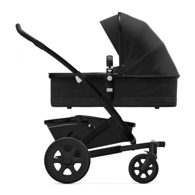 Joolz Geo2 Teljes Babakocsi Szett Brilliant Black - Prémium 2 az 1-ben Babakocsi, Mózeskosárral és Sportüléssel, Újszülött Kortól