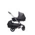 EasyWalker Mózeskosár Twin Harvey Babakocsihoz Coal Black - Kényelmes Újszülött Sétákhoz Praktikus Babakocsi Kiegészítő