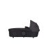 EasyWalker Harvey2 Twin Mózeskosár Night Black - Ikres Babakocsihoz, Prémium Kényelem Újszülötteknek