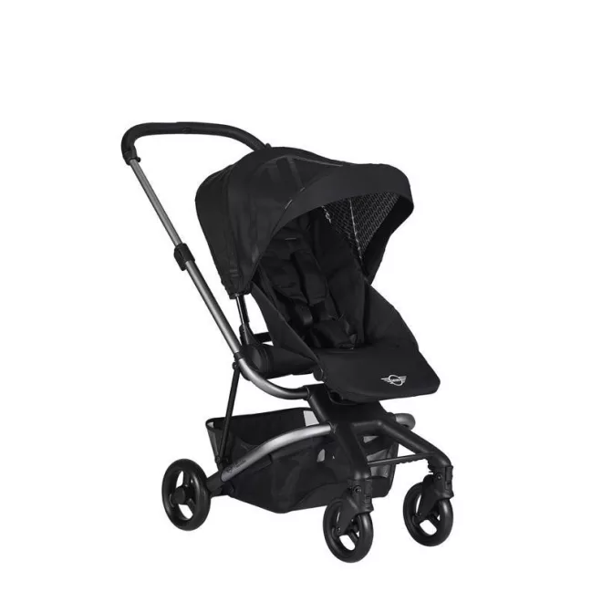 Easywalker MINI by Easywalker Oxford Black Sport Babakocsi - Könnyű Irányíthatóság, Kényelmes Sétákhoz és Utazáshoz